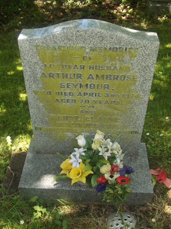 Arthur Seymour memorial