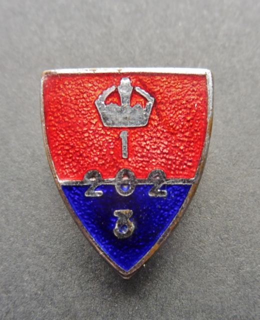 Devon Teignmouth Auxilier Cecil Hatherley Lapel Badge