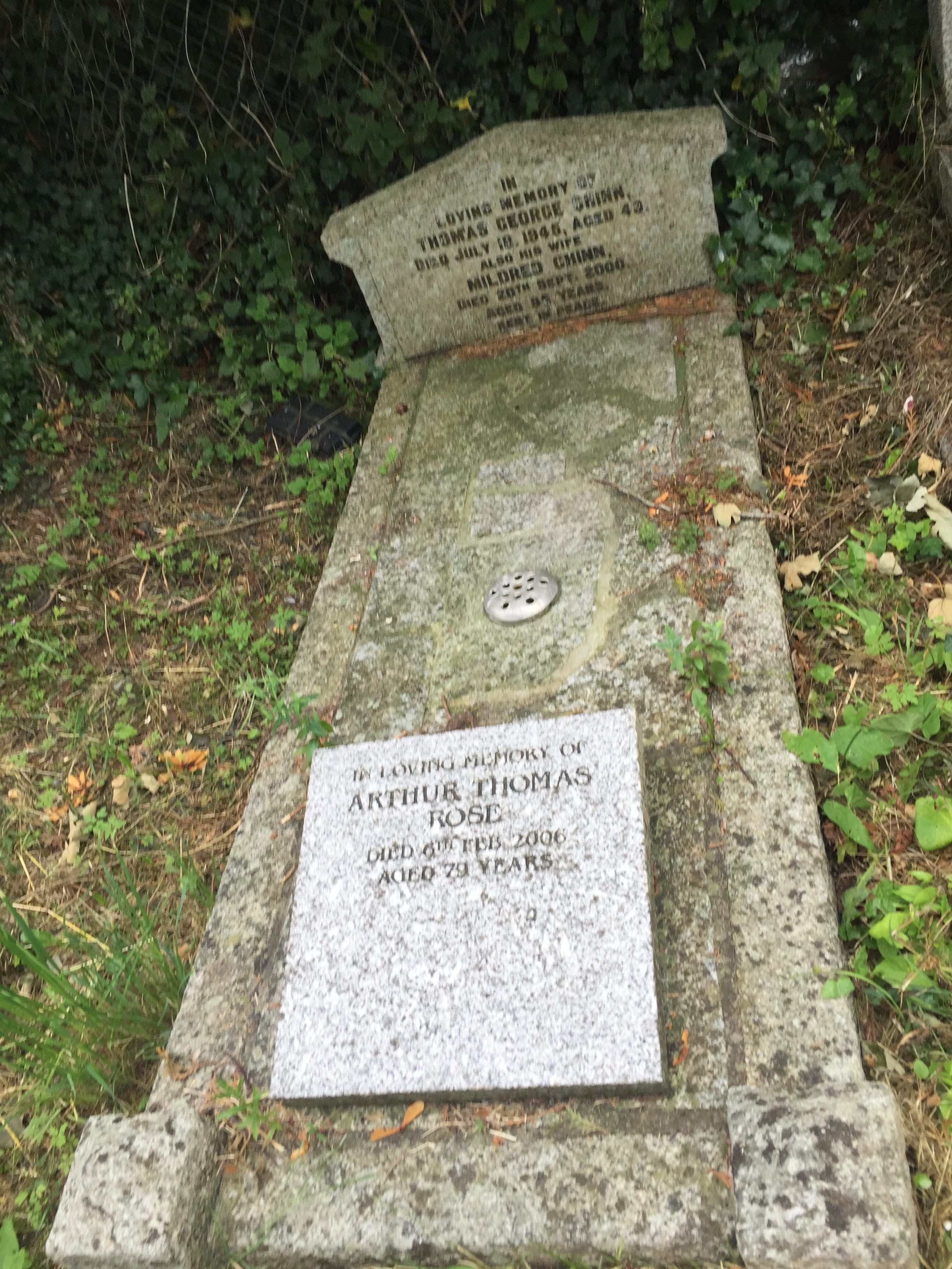 Arthur Rose memorial