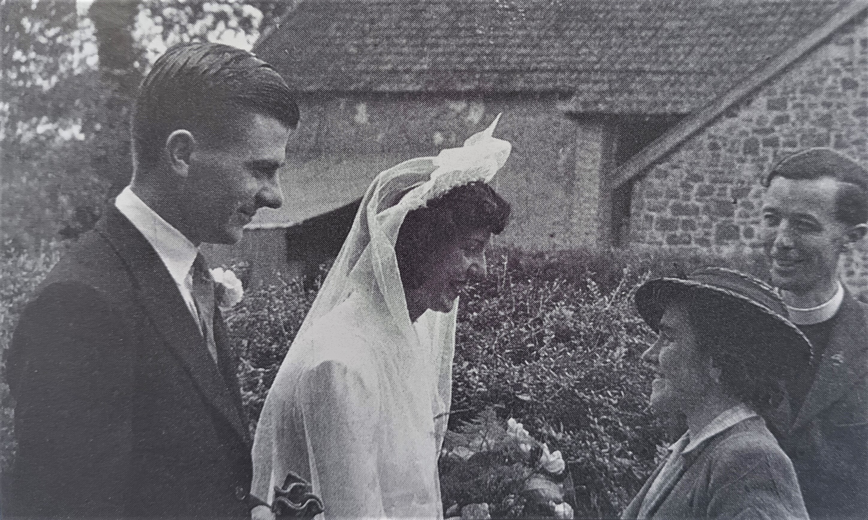 Bert and May Verney wedding 1945