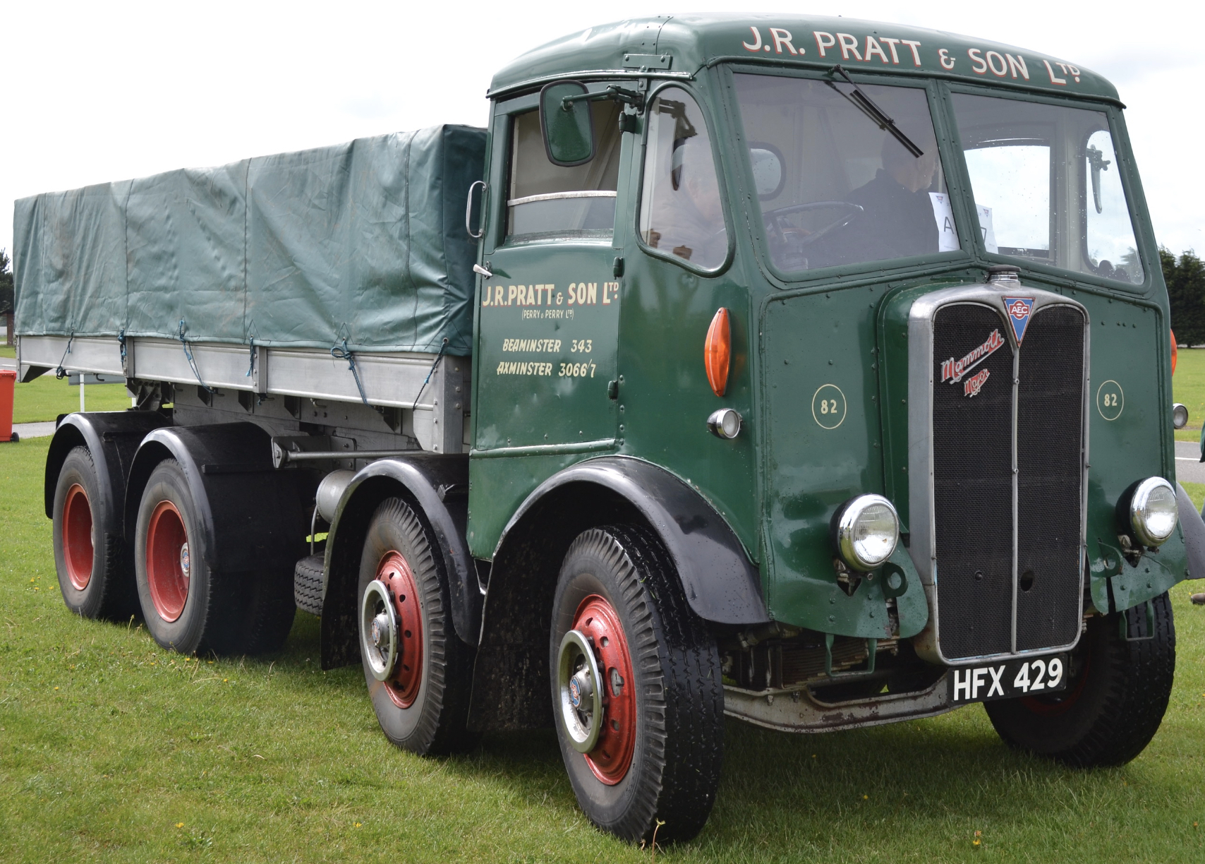 J.R. Pratt and Son lorry 1950's