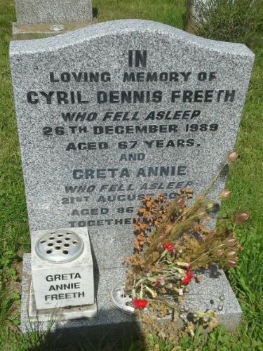 Cyril D Freeth MI